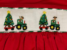 Load image into Gallery viewer, Smocked farmer grinch