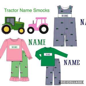 NAME SMOCK TRACTOR COLLECTION