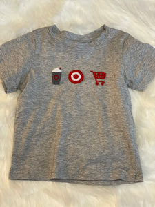 french knot target tee
