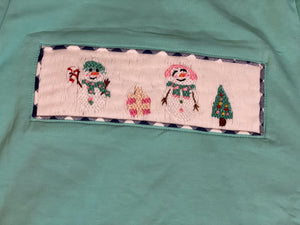 NAVY/MINT SNOWMAN COLLECTION