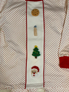 Bitty dot cookies for Santa PJ Collection