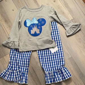 Minnie Mouse Holiday Pants Set