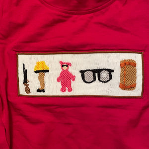 Smocked ‘A Christmas Story’ Long Sleeve Shirt Only