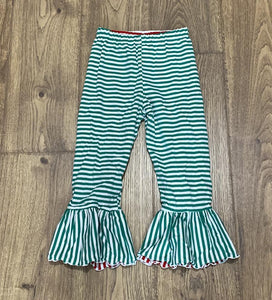 Red and Green Reversible Girl Pants